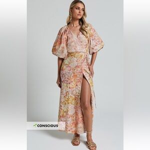 SHOWPONY Maxi Wrap Dress